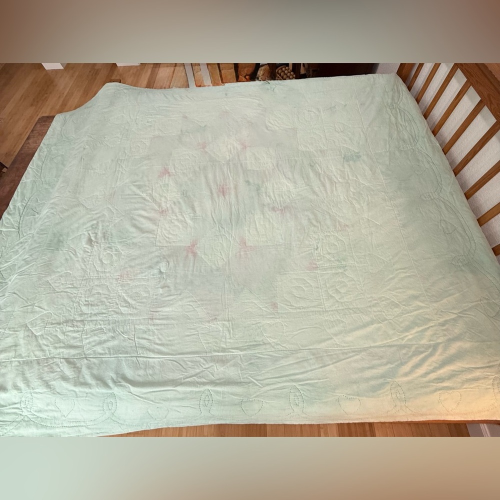 Vintage Broken Star Quilt – Project / Repurpose Piece - Picture 4 of 16